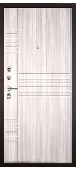 Гранит М2 Люкс | Внешняя МДФ-панель и наличники: цвет «Венге поперечный» с молдингами, 18мм.