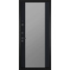 Дверь Гранит Континент | Черная, квадратная