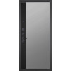 Дверь Гранит НаноБлэк лайн | Внешняя МДФ-панель и наличники: цвет «Шагрень Графит», 10мм