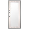 Дверь Гранит Пиано Белая | Внешняя МДФ-панель и наличники: цвет «Белый», 10мм