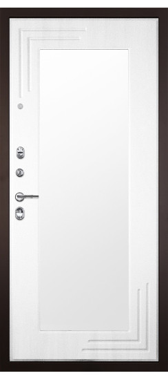 Гранит М2 Люкс | Внешняя МДФ-панель и наличники: цвет «Венге поперечный» с молдингами, 18мм.