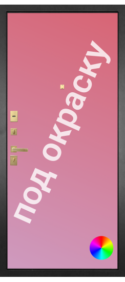 Дверь Гранит Ардеко | Внешняя МДФ-панель и наличники: цвет «Квазар черный», 10мм