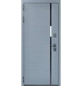 Дверь Гранит Пиано Серая