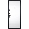 Дверь Гранит Континент | Черная, квадратная