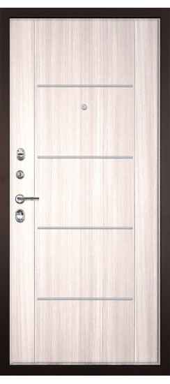 Гранит М2 Люкс | Внешняя МДФ-панель и наличники: цвет «Венге поперечный» с молдингами, 18мм.