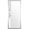 Дверь Гранит Пиано Белая | Внешняя МДФ-панель и наличники: цвет «Белый», 10мм