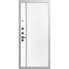 Дверь Гранит Вайт | Внешняя МДФ-панель и наличники: цвет «Белый», 10мм