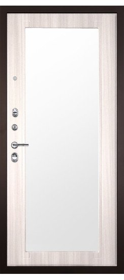 Гранит М2 Люкс | Внешняя МДФ-панель и наличники: цвет «Венге поперечный» с молдингами, 18мм.