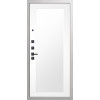 Дверь Гранит Вайт | Внешняя МДФ-панель и наличники: цвет «Белый», 10мм