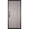Дверь Гранит Лайт Графит | Внешняя МДФ-панель и наличники: цвет «Лайт Графит софт тач», 10 мм