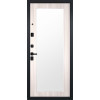 Дверь Гранит Геометрия | Внешняя МДФ-панель и наличники: цвет «Черный Крап», 16мм