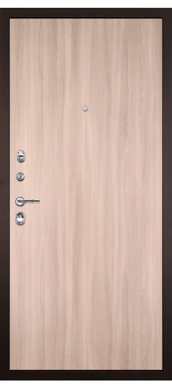 Гранит М2 Люкс | Внешняя МДФ-панель и наличники: цвет «Венге поперечный» с молдингами, 18мм.