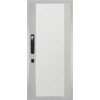 Дверь Гранит Пиано Смарт Белая | Внешняя МДФ-панель и наличники: цвет «Белый», 10мм