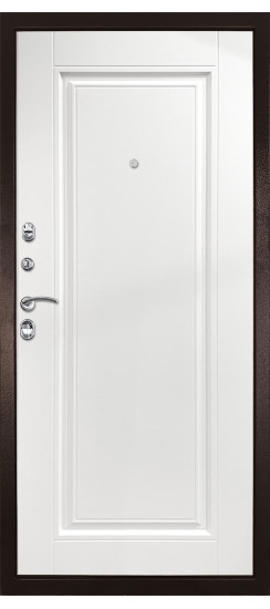 Гранит М2 Люкс | Внешняя МДФ-панель и наличники: цвет «Венге поперечный» с молдингами, 18мм.