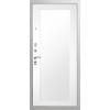 Дверь Гранит Лира Белая | Внешняя МДФ-панель и наличники: цвет «Белый», 10мм.