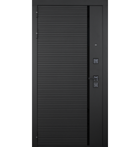 Дверь Гранит Пиано Черная