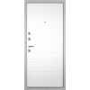 Дверь Гранит Пиано Белая | Внешняя МДФ-панель и наличники: цвет «Белый», 10мм