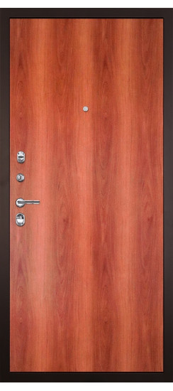 Гранит М2 Люкс | Внешняя МДФ-панель и наличники: цвет «Венге поперечный» с молдингами, 18мм.