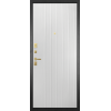 Дверь Гранит Ардеко | Внешняя МДФ-панель и наличники: цвет «Квазар черный», 10мм
