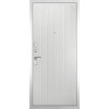 Дверь Гранит Лира Белая | Внешняя МДФ-панель и наличники: цвет «Белый», 10мм.