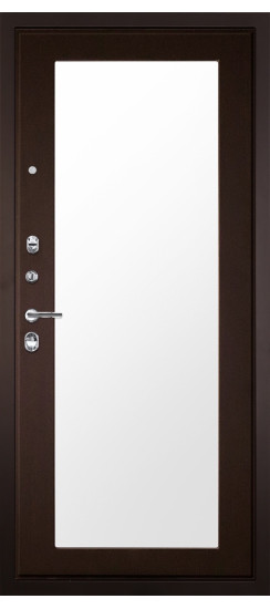 Гранит М2 Люкс | Внешняя МДФ-панель и наличники: цвет «Венге поперечный» с молдингами, 18мм.