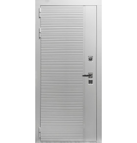 Дверь Гранит Пиано Белая