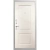 Дверь Гранит Лира Белая | Внешняя МДФ-панель и наличники: цвет «Белый», 10мм.