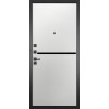 Дверь Гранит Пиано Серая | полимерно-порошковое, цвет «муар черный металик»