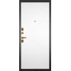 Дверь Гранит Ардеко | Внешняя МДФ-панель и наличники: цвет «Квазар черный», 10мм