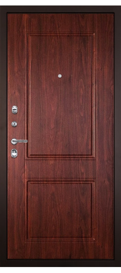 Гранит М2 Люкс | Внешняя МДФ-панель и наличники: цвет «Венге поперечный» с молдингами, 18мм.