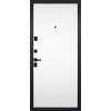 Дверь Гранит Геометрия | Внешняя МДФ-панель и наличники: цвет «Черный Крап», 16мм