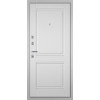 Дверь Гранит Пиано Белая | Внешняя МДФ-панель и наличники: цвет «Белый», 10мм