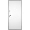 Дверь Гранит Пиано Белая | Внешняя МДФ-панель и наличники: цвет «Белый», 10мм