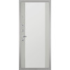 Дверь Гранит Пиано Белая | Внешняя МДФ-панель и наличники: цвет «Белый», 10мм
