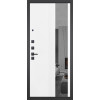 Дверь Гранит Пиано Серая | полимерно-порошковое, цвет «муар черный металик»