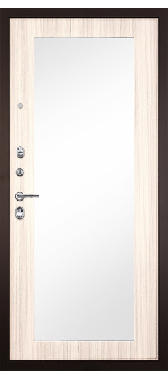 Гранит М2 Люкс | Внешняя МДФ-панель и наличники: цвет «Венге поперечный» с молдингами, 18мм.