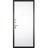 Дверь Гранит Ардеко | Внешняя МДФ-панель и наличники: цвет «Квазар черный», 10мм