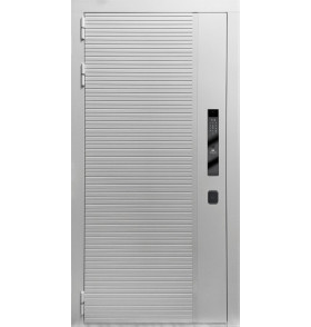 Дверь Гранит Пиано Смарт Белая