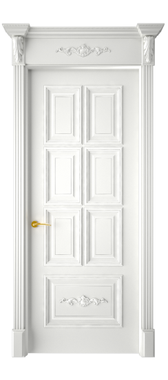 Багет 10.1 ДГ | Белая эмаль