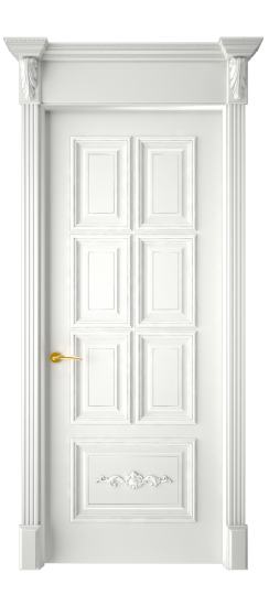 Багет 10.1 ДГ | Белая эмаль