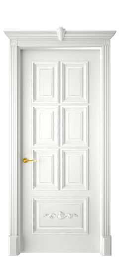 Багет 10.1 ДГ | Белая эмаль