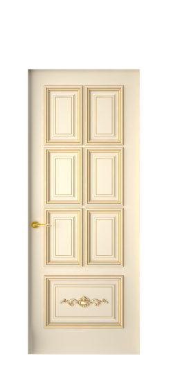 Багет 10.1 ДГ | Слоновая кость патина золото