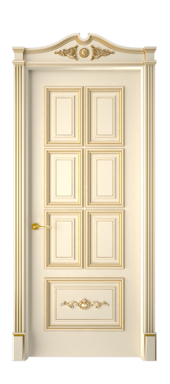 Багет 10.1 ДГ | Слоновая кость патина золото