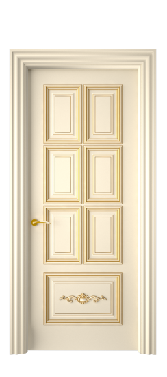 Багет 10.1 ДГ | Слоновая кость патина золото