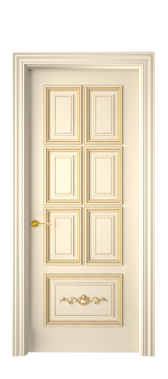 Багет 10.1 ДГ | Слоновая кость патина золото