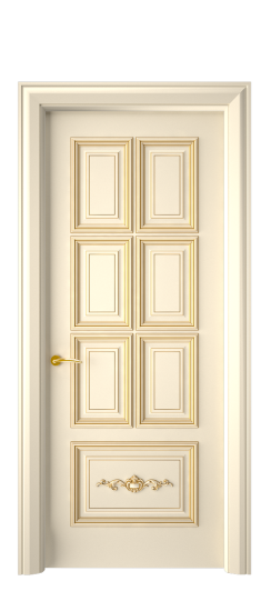 Багет 10.1 ДГ | Слоновая кость патина золото