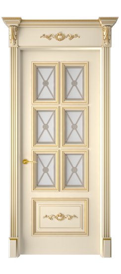 Багет 10.1 ДО | Слоновая кость патина золото