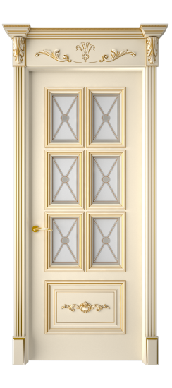 Багет 10.1 ДО | Слоновая кость патина золото