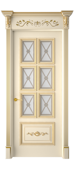 Багет 10.1 ДО | Слоновая кость патина золото