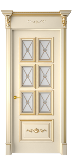 Багет 10.1 ДО | Слоновая кость патина золото